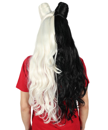 HPO Poison Wig , Red Fancy Wig , Premium Breathable Capless Cap