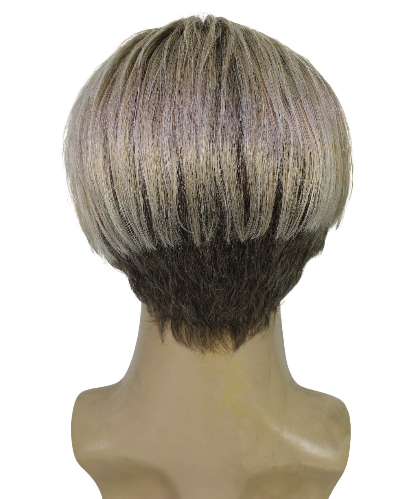 HPO Adult Male WIG 90's Heartthrob – Short Blonde Wig Light weight Synthetic Fiber, Perfect for 90s-Themed Costumes, Halloween Cosplay and Retro Parties