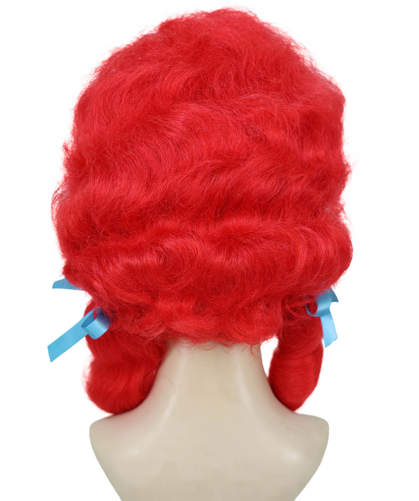 HPO Women’s Classic Elly May Clamped Multiple Wig With Two Blue Hair Ribbons