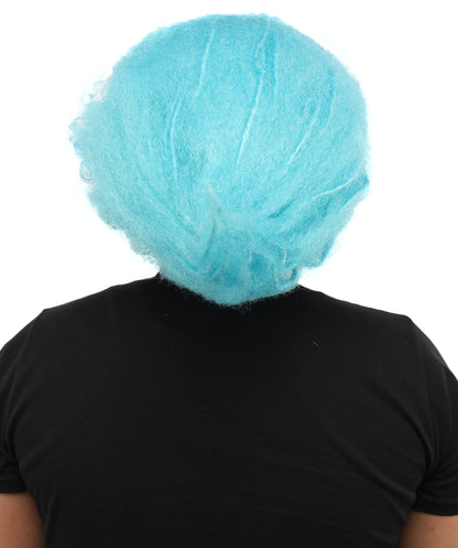 HPO Men's Wild Rocker Wig | Multicolor Options | Voluminous Frizzy Heavy Metal Hair, Two Tone Gradient & Breathable Cap | Halloween, Rock Troll Roleplay, 80s Costume, Theater & Concert Events