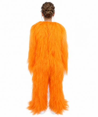 HPO Teen Extreme Hairy Person Costume Bundle & Mask Set - Full-Body Hair Suit Extra-Long Costume Wig for Halloween, Cosplay & Parties - Multiple Color Options