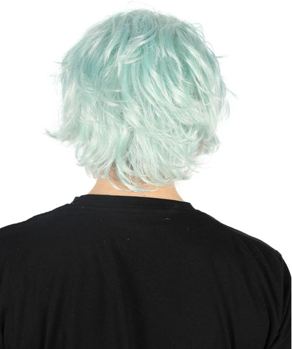 HPO  Women's Model Inspired Multiple Color Short Pixie Wig | Halloween  Wig | Flame-retardant Synthetic Fiber