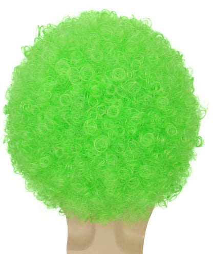 Men’s Big Curly Afro Wig | Bold Hair for Halloween, Themed Parties | Multiple Color Options