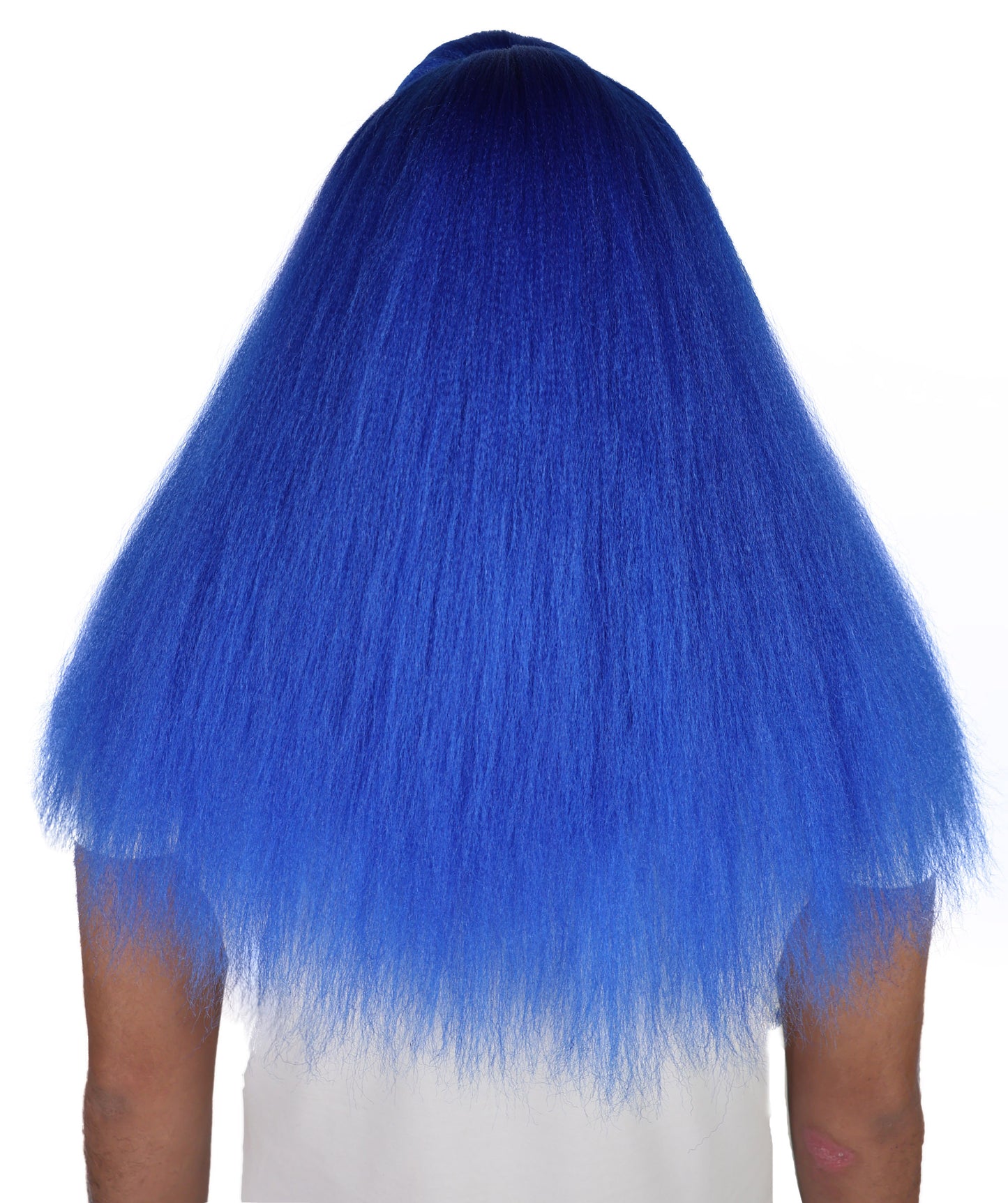 HPO Unisex Extreme Hairy Person Costume, Mask and Bundle - Full-Body Hair Suit Extra-Long Ash Brown Costume Wig for Halloween, Cosplay & Parties