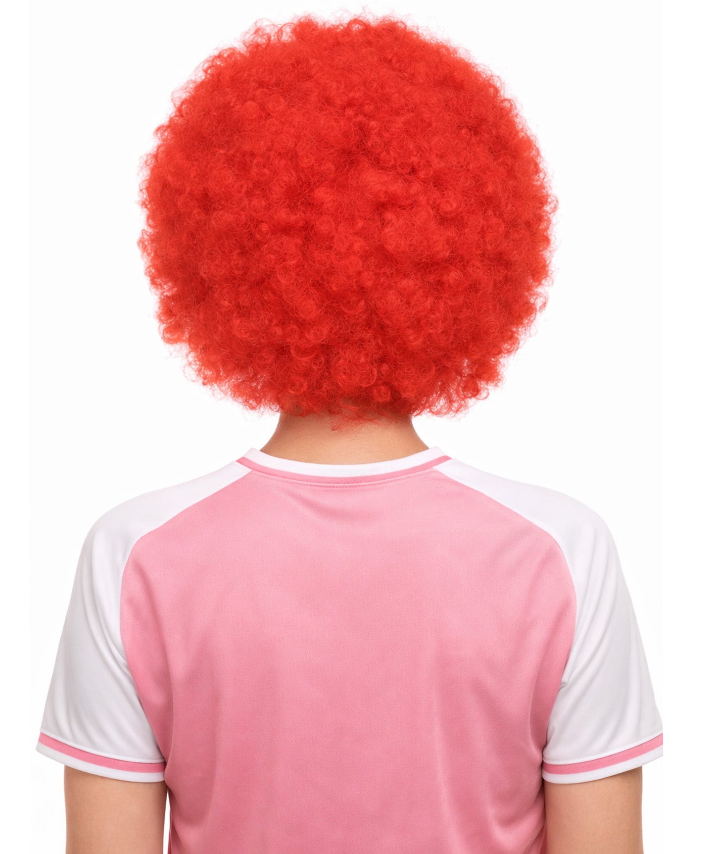 Tunisia Flag Sport Afro Halloween Wig