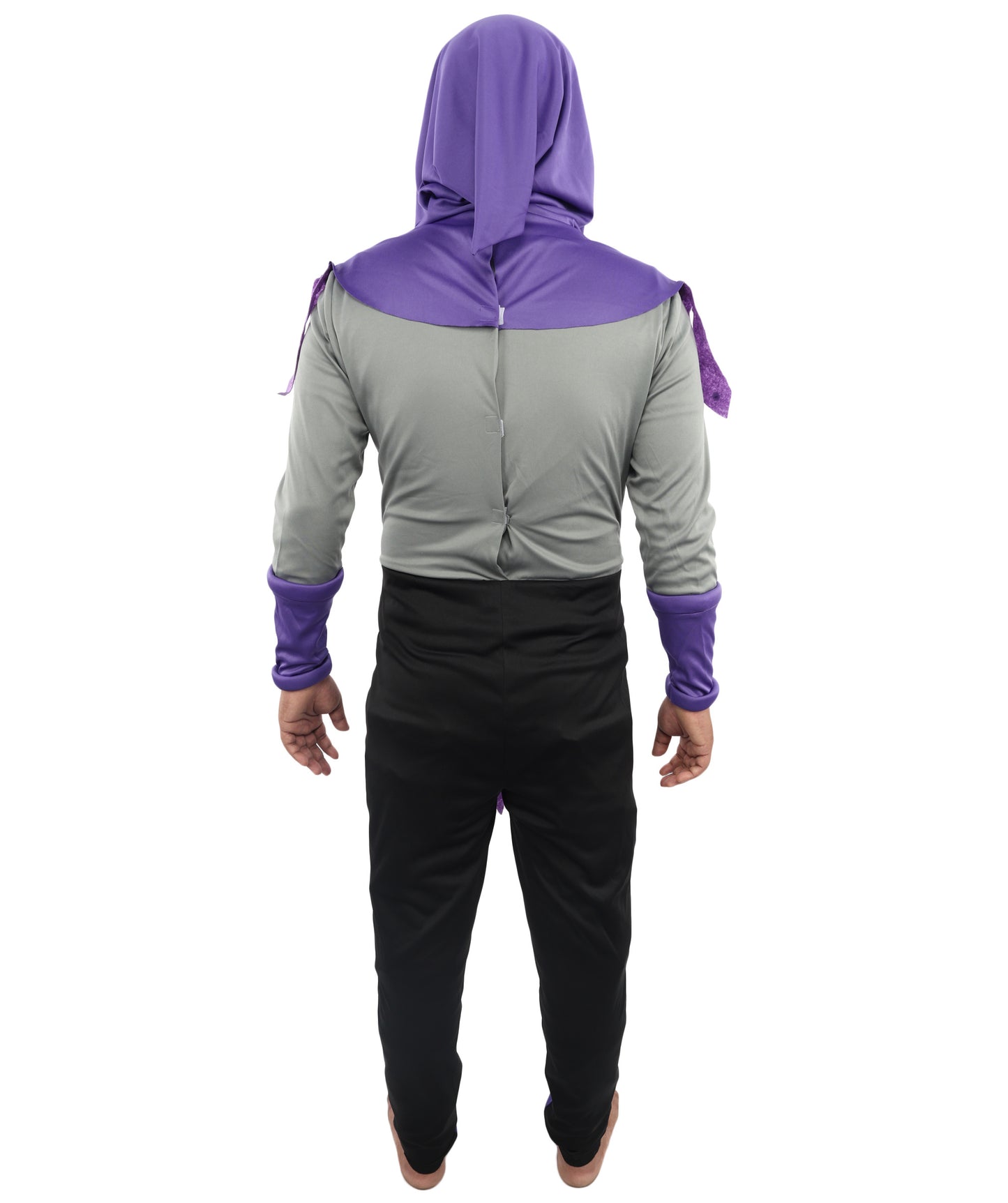 HPO Men's Multicolor Skull Sorcerer Costume – Dress & Mask Suit | Fantasy Villain Outfit for Halloween & Cosplay