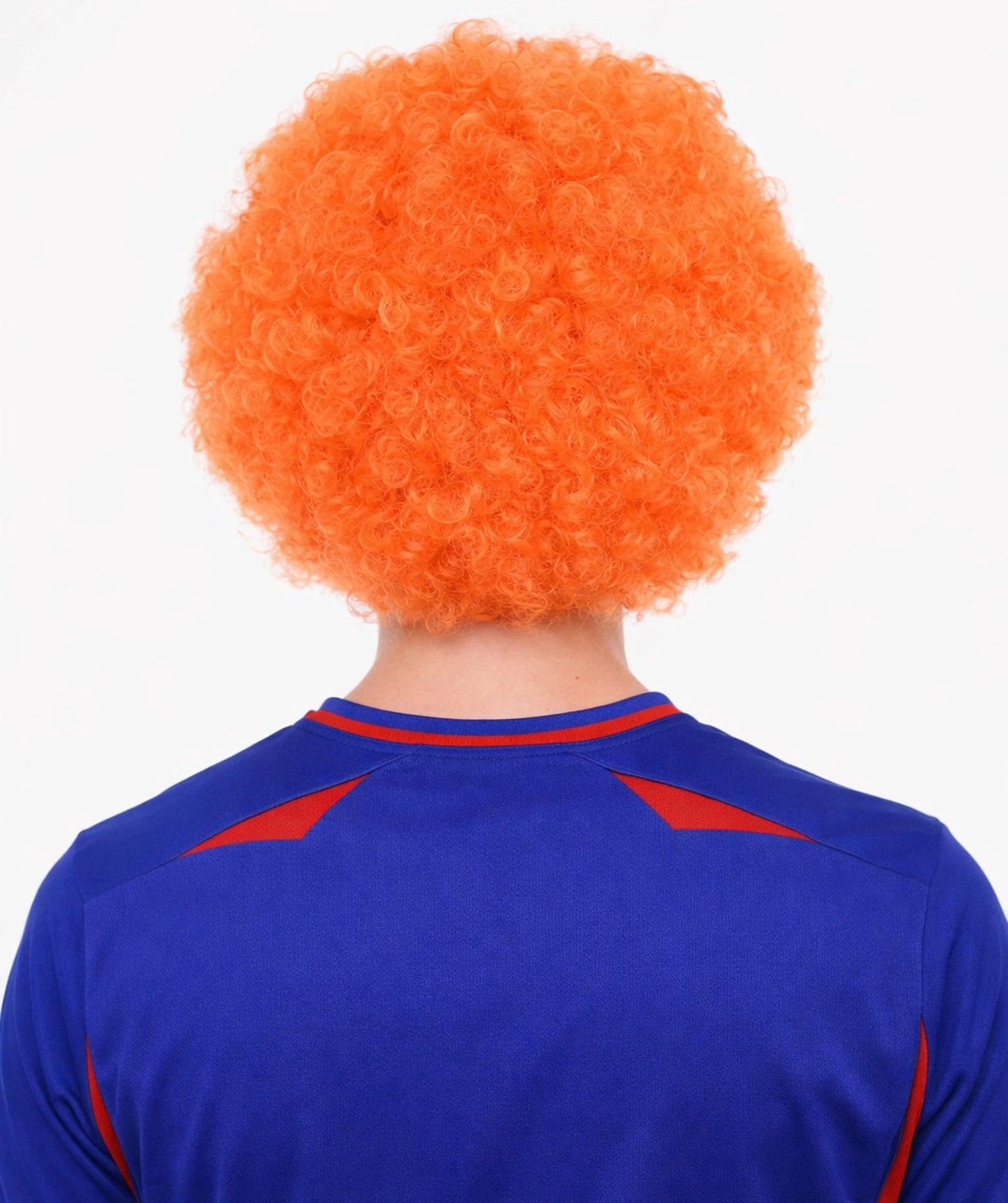 Orange Unisex Afro Wig | Jumbo Super Size  Halloween Wig