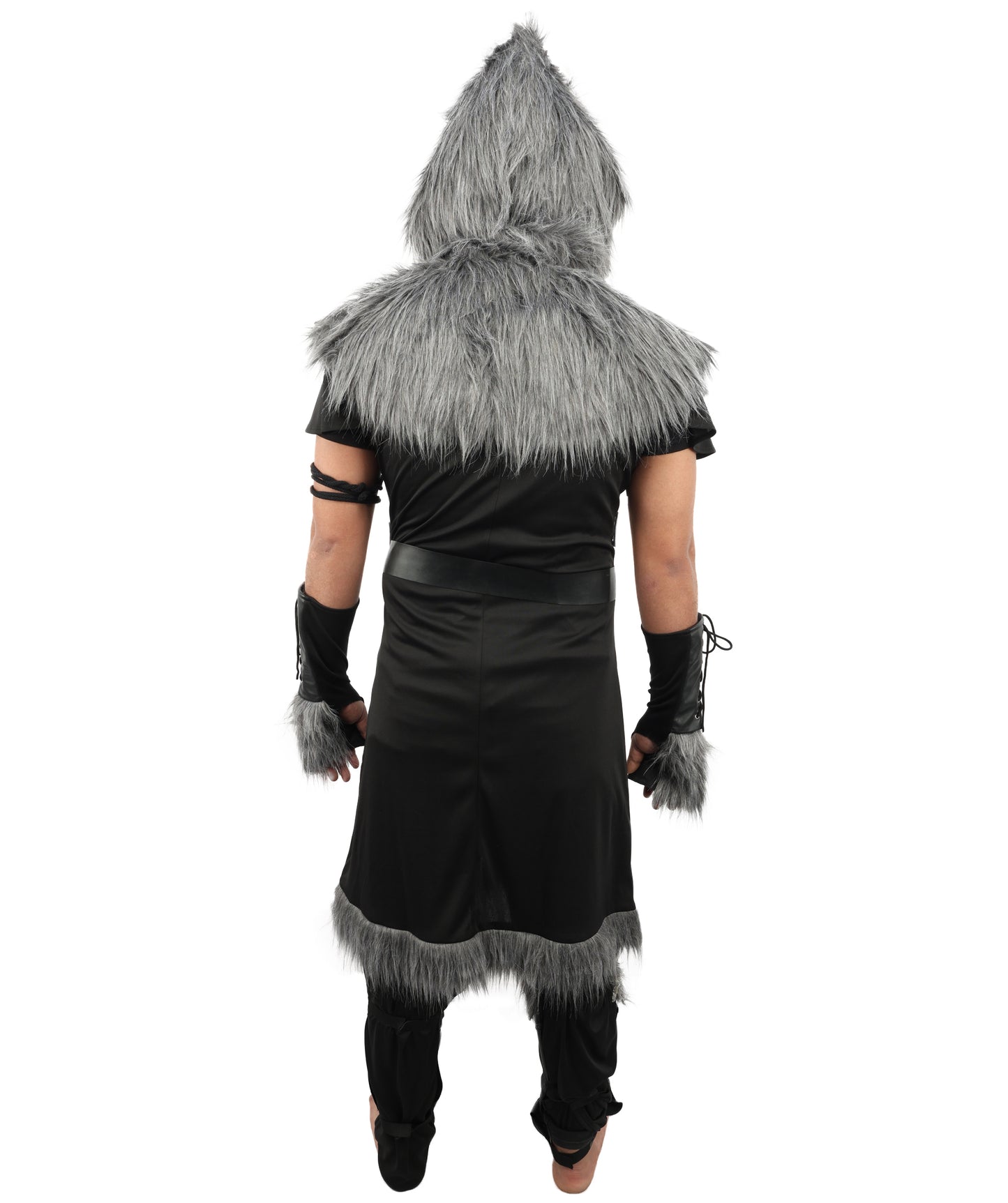 HPO Men's Skull Trooper Black Costume - Detailed Design, Ideal for Halloween and Themed Events, Perfect for Cosplay