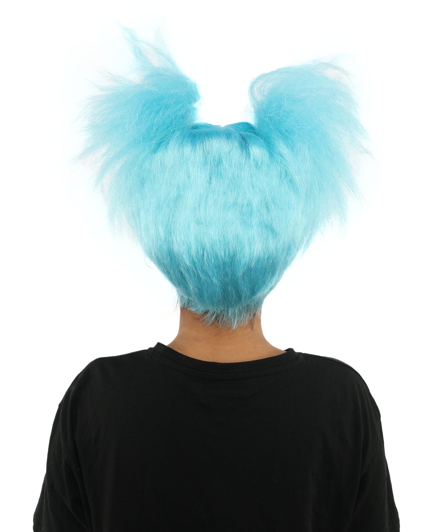 HPO Women’s 15-Inch Orange Spiky Troll Wig | Fun Animated Character | Bright and Bold Look for Halloween, Cosplay, and Themed Party