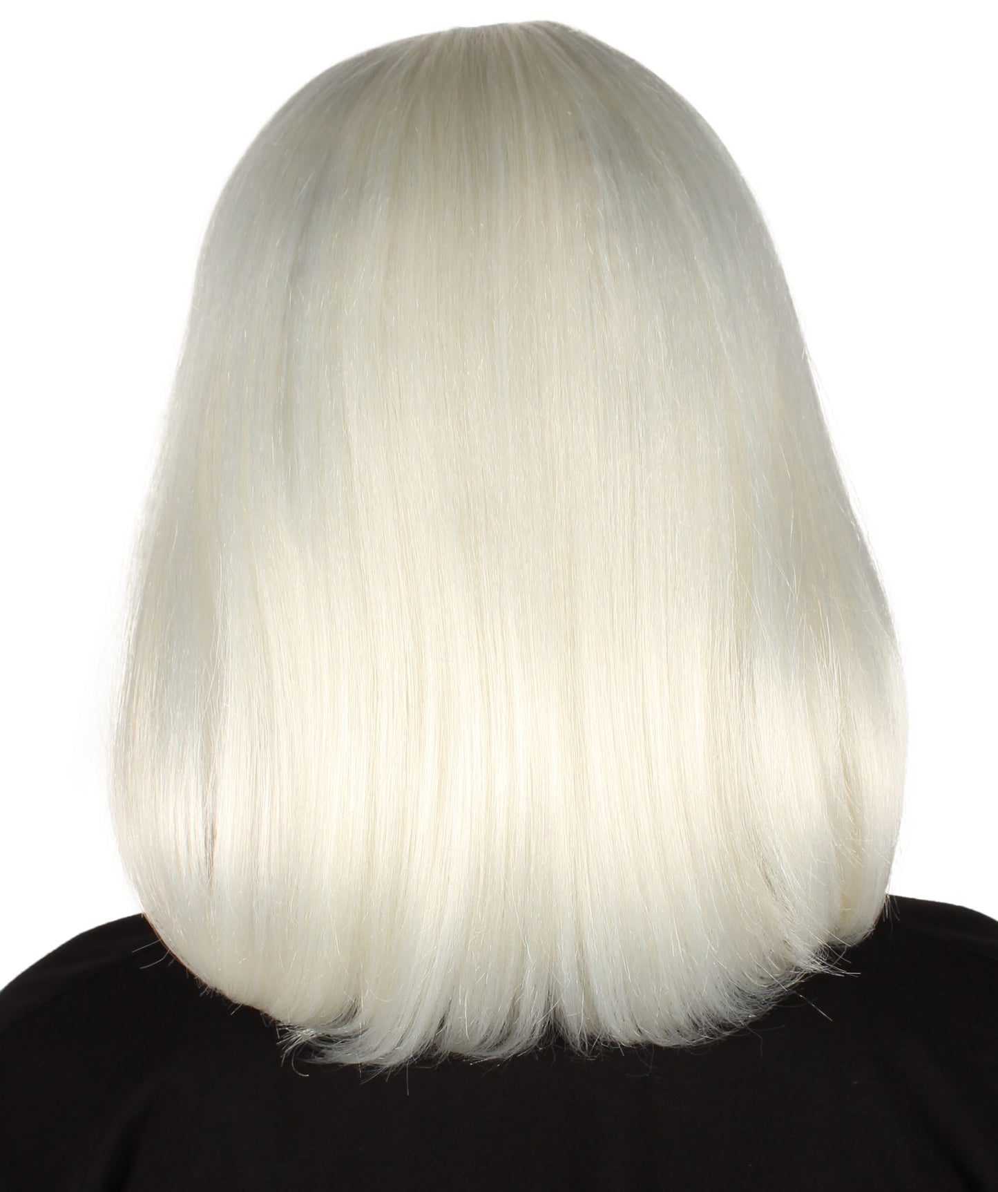 HPO Women's Shoulder Length Bob Wig Collection | Straight Halloween Wig Multiple Color Option | Premium Breathable Capless Cap
