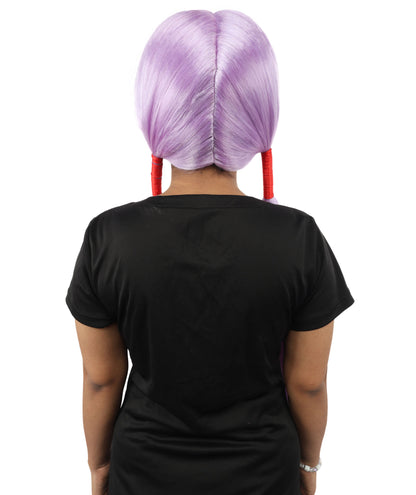 HPO Women's Extra Long Pigtail Wig | Multicolor Options | Floor Length Straight Twin Tails with Bangs, Heat Friendly Synthetic Fiber & Adjustable Cap | Halloween, Fairy Roleplay, Magical Girl Theme, Theater & Carnival