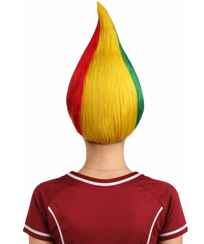 Senegal Flag Sport Troll Wig | Premium Breathable Capless Cap