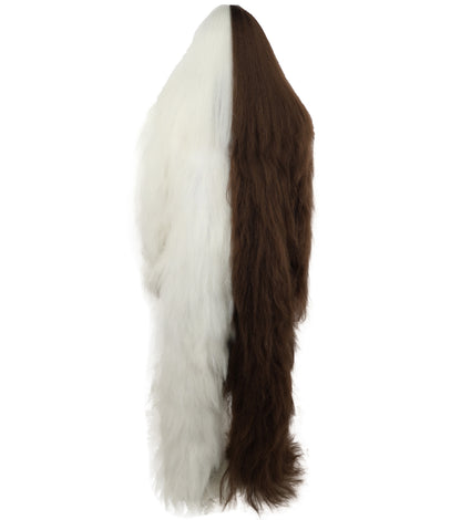 HPO  Extreme Hairy Person Two Part Costume, Mask and Bundle Set - Full-Body Hair Suit Extra-Long Costume Wig for Halloween, Cosplay & Parties - Multiple Color Options