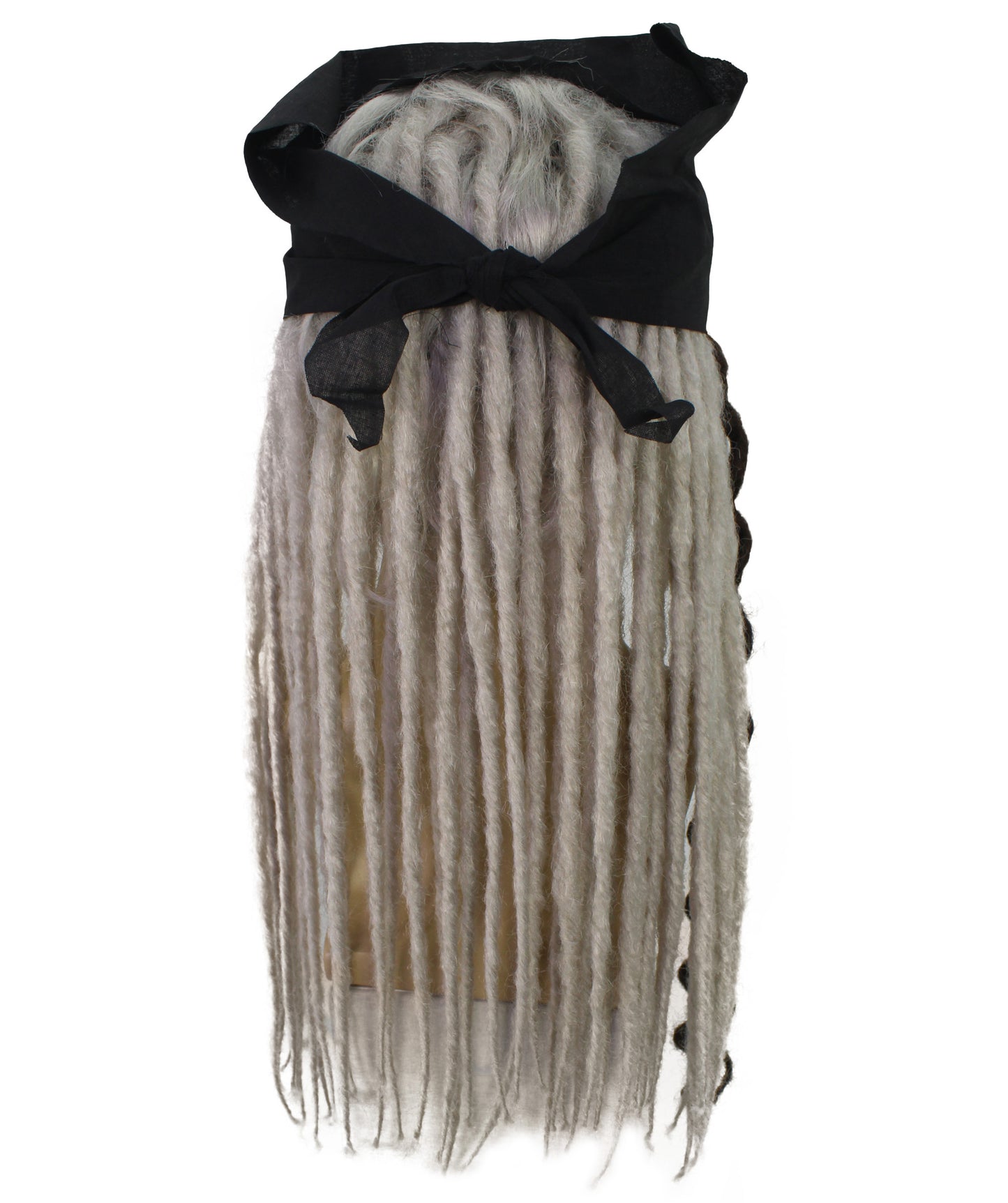 HPO Men's Pirate Dreadlocks Multicolor Options Wig | Halloween and Cosplay Wig | Flame-retardant Synthetic Fiber