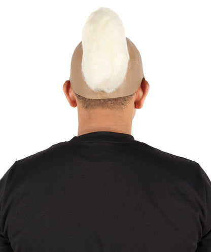 HPO Men’s Tough Black Guy T Mohawk Wig| Perfect for Halloween| Flame-retardant Synthetic Fiber