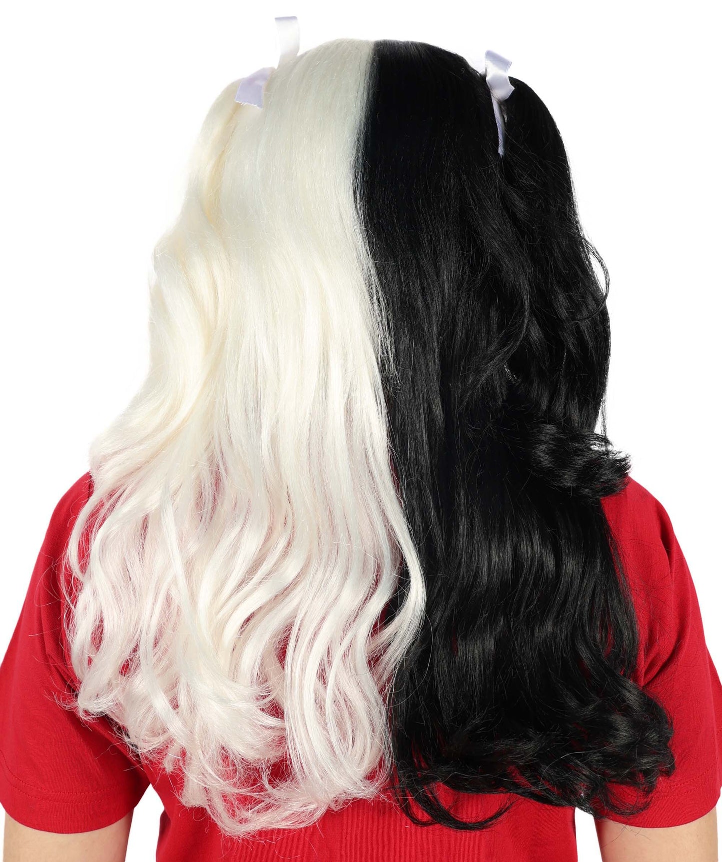 Double Ponytail Womens Wig | Blue & Purple Wig | Premium Breathable Capless Cap