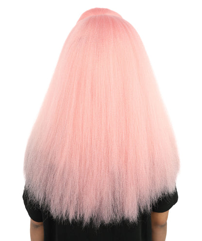 HPO Teen Extreme Hairy Person Costume Bundle & Mask Set - Full-Body Hair Suit Extra-Long Costume Wig for Halloween, Cosplay & Parties - Multiple Color Options