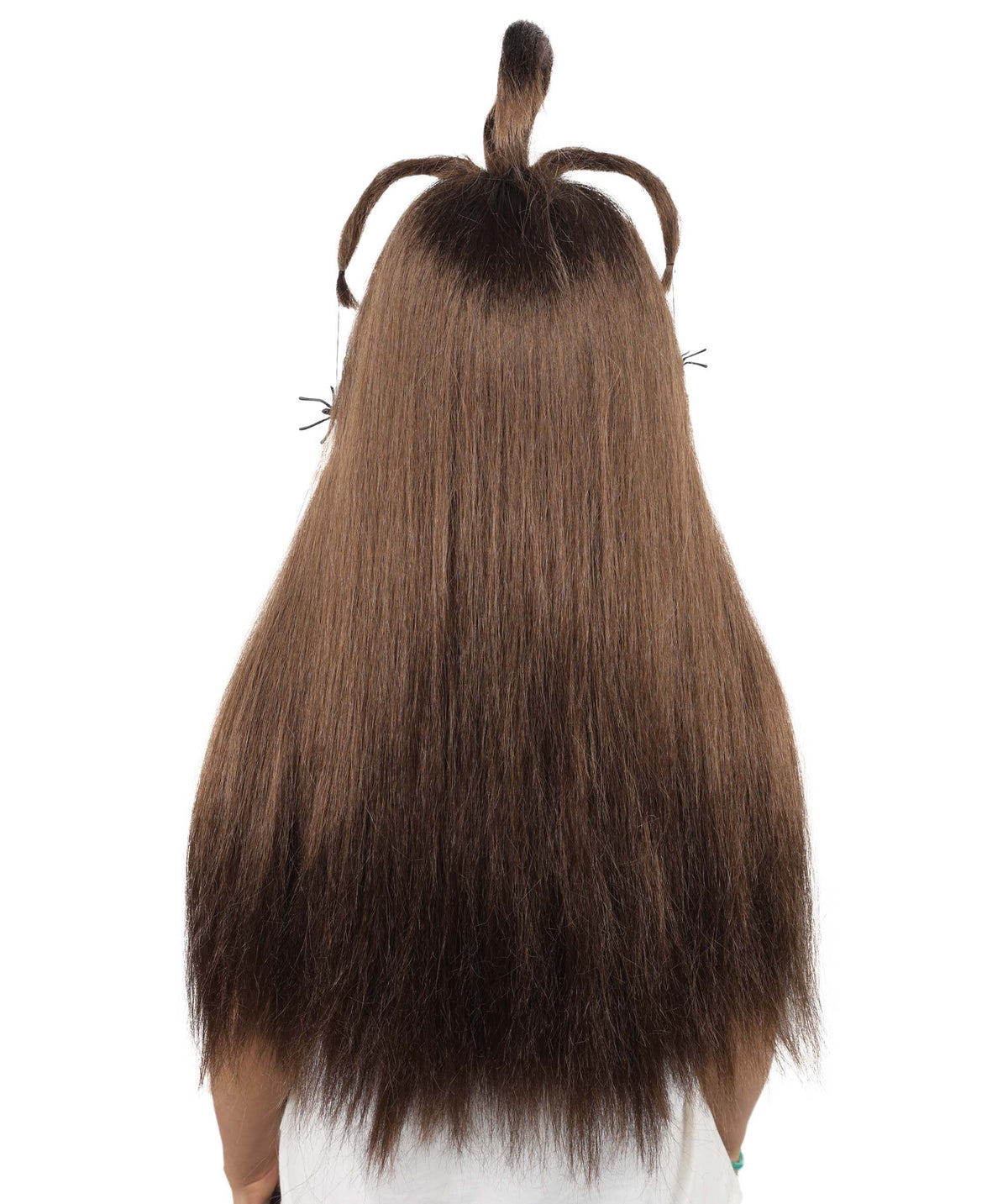 HPO Adult Women's Spider Gothic Sculpted Wig | Multiple Color Options, create of synthetic fiber, architectural spider-leg loops with blunt bangs, breathable base | Party, Halloween, theater, drag, performance, costume events
