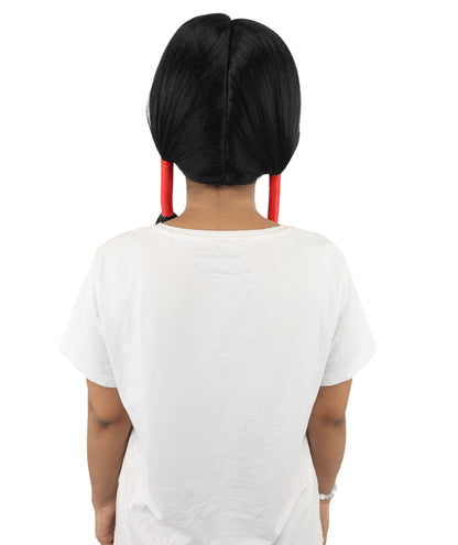 HPO Women's Extra Long Pigtail Wig | Multicolor Options | Floor Length Straight Twin Tails with Bangs, Heat Friendly Synthetic Fiber & Adjustable Cap | Halloween, Fairy Roleplay, Magical Girl Theme, Theater & Carnival