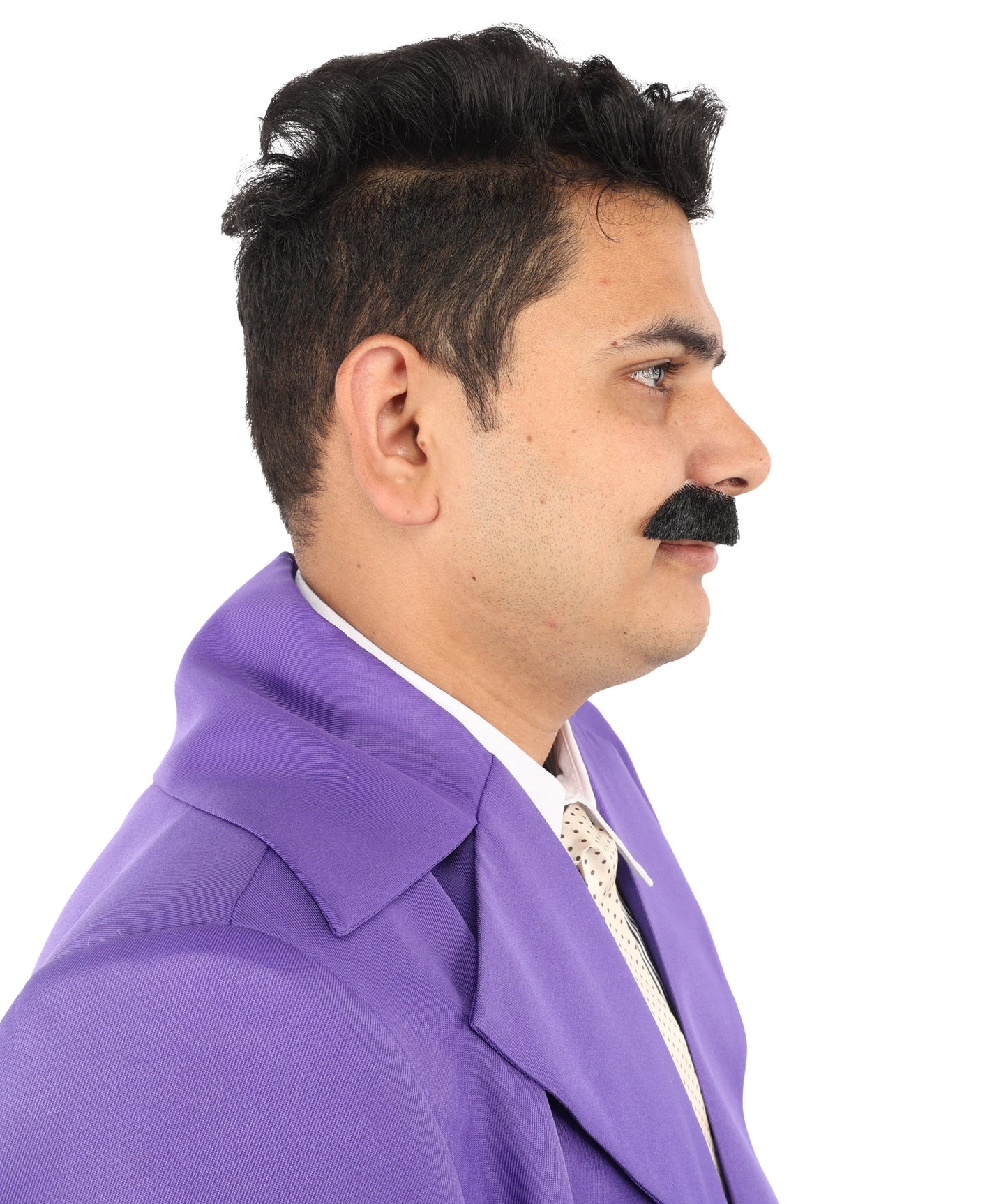 HPO Men's Fake Human Hair Tv Show Mustache |  Novelty Costume