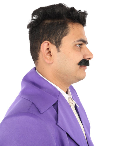 HPO Men's Fake Human Hair Tv Show Mustache |  Novelty Costume