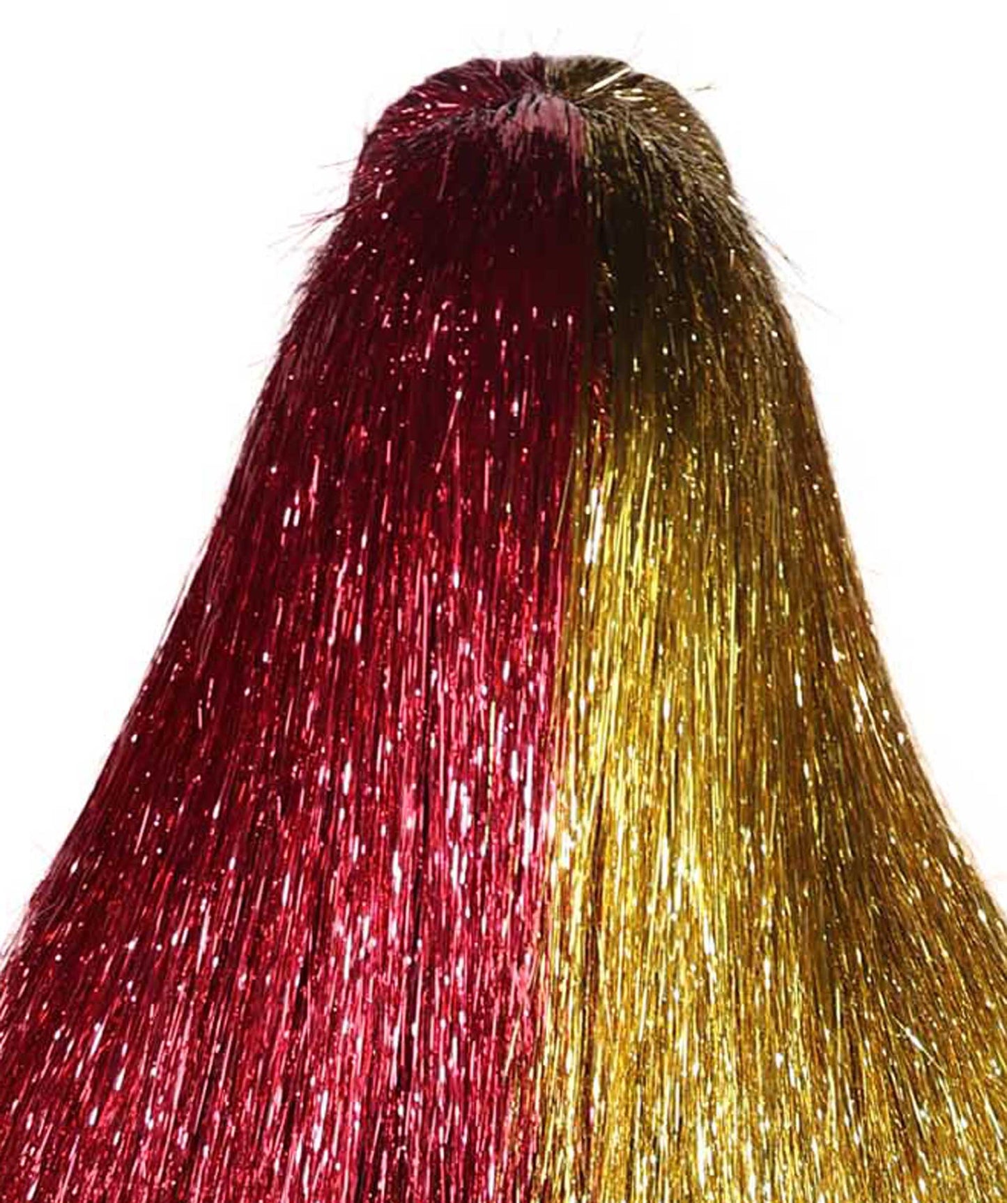 HPO Teen Extreme Hairy Two Part Costume Bundle & Mask Set - Full-Body Hair Suit Extra-Long Costume Wig for Halloween, Cosplay & Parties - Multiple Color Options