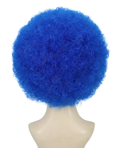 Adult Unisex Big Curly Afro Wig | Bold Costume Hair for Halloween, Cosplay, and Themed Parties | Multiple Color Options