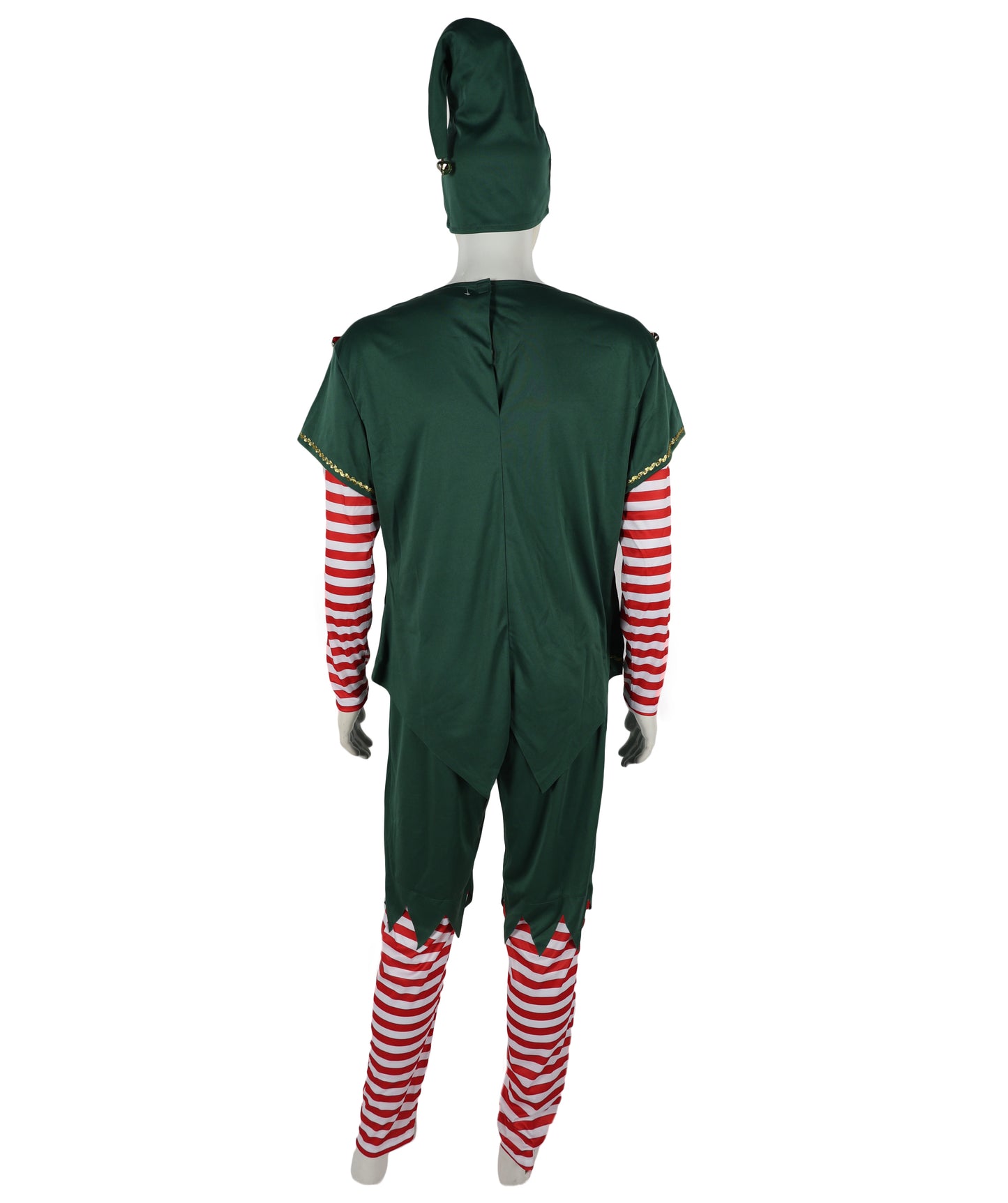 HPO Adult & Teen Men’s Christmas Elf Inflatable Costume | Festive Holiday Cosplay & Party Outfit