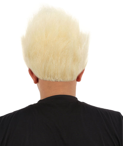 Hades God of Death |Multiple Color Fake Flame Spikes | Premium Halloween Wig