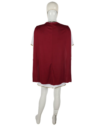 HPO Men's Roman Gladiator Viking Multiple Costume | Suitable for Halloween | Synthetic Fabric