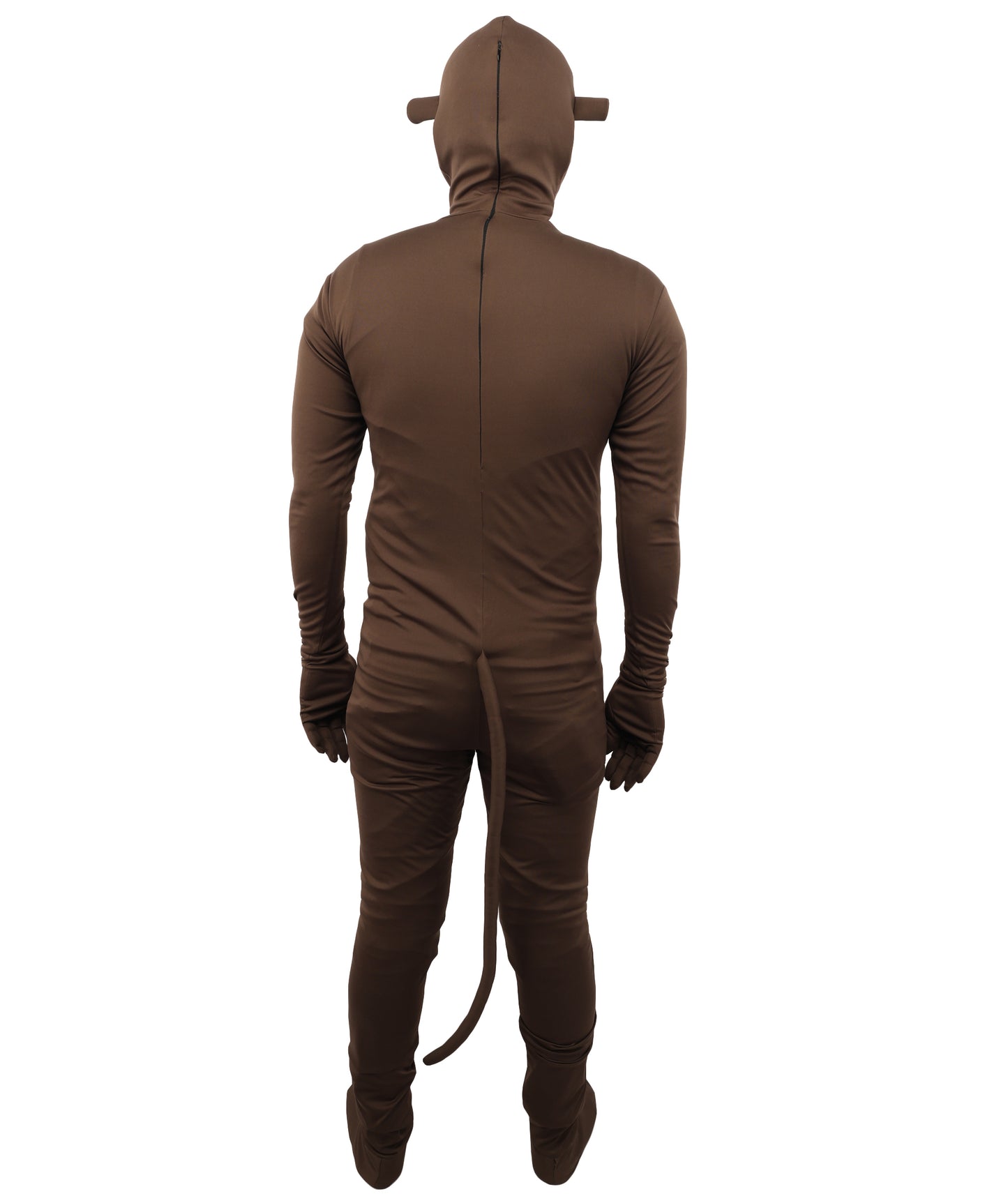 HPO Unisex Spandex Full Body Zentai Brown Costume| Stretchy and Comfortable Bodysuit
