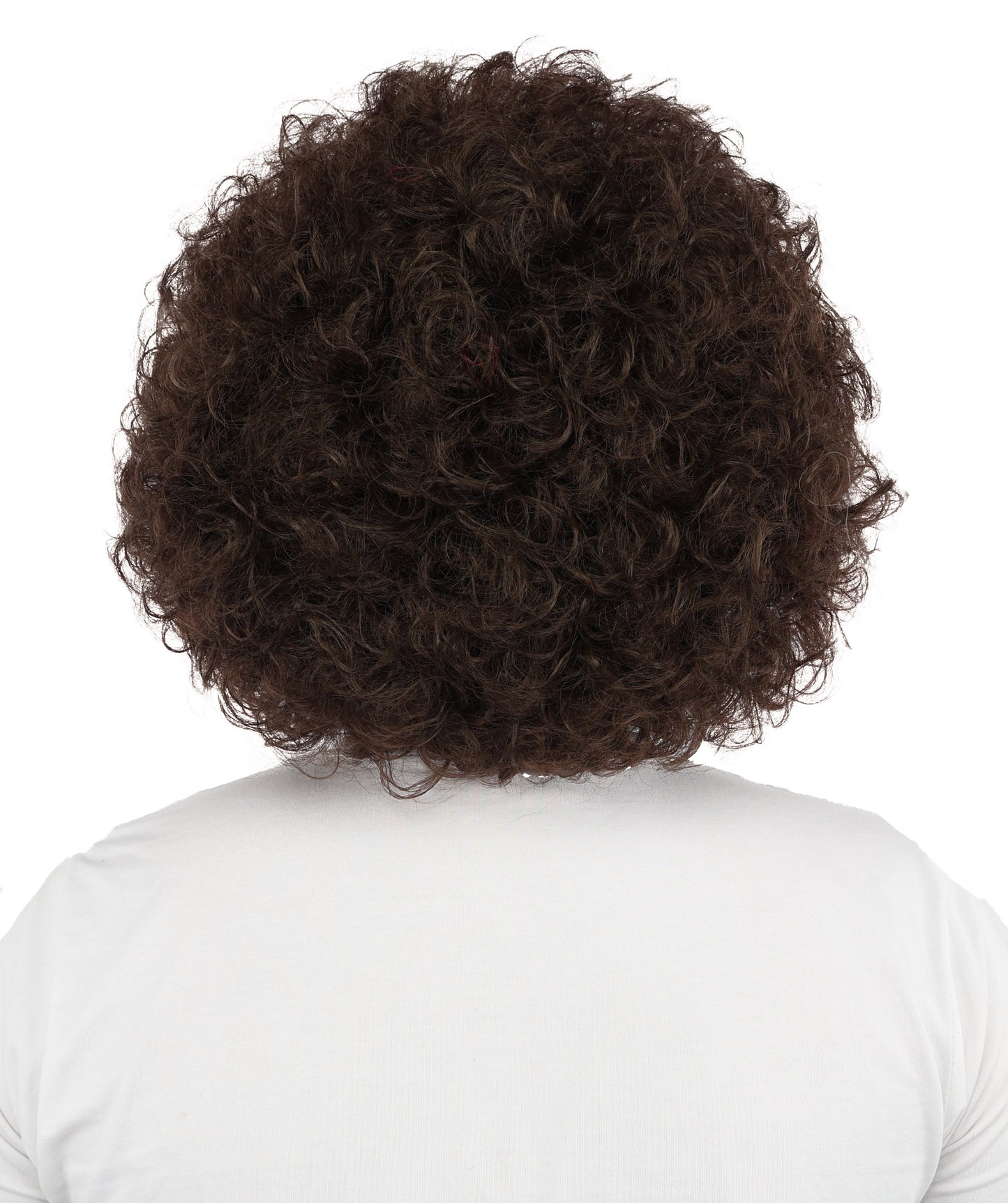 HPO Men's Soft Curly Afro Wig with Multiple Color Options | Flame-Retardant Synthetic Fiber | Perfect for Halloween, Cosplay and Themed Parties