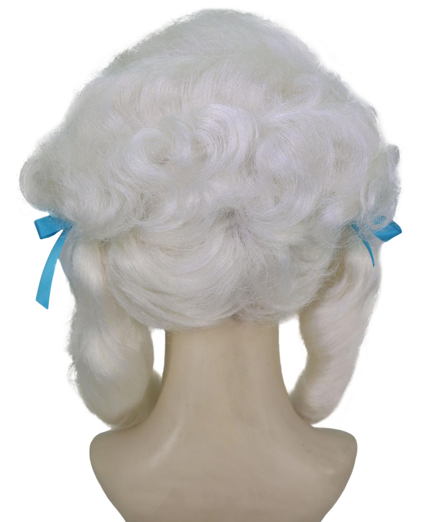 HPO Women’s Classic Elly May Clamped Multiple Wig With Two Blue Hair Ribbons