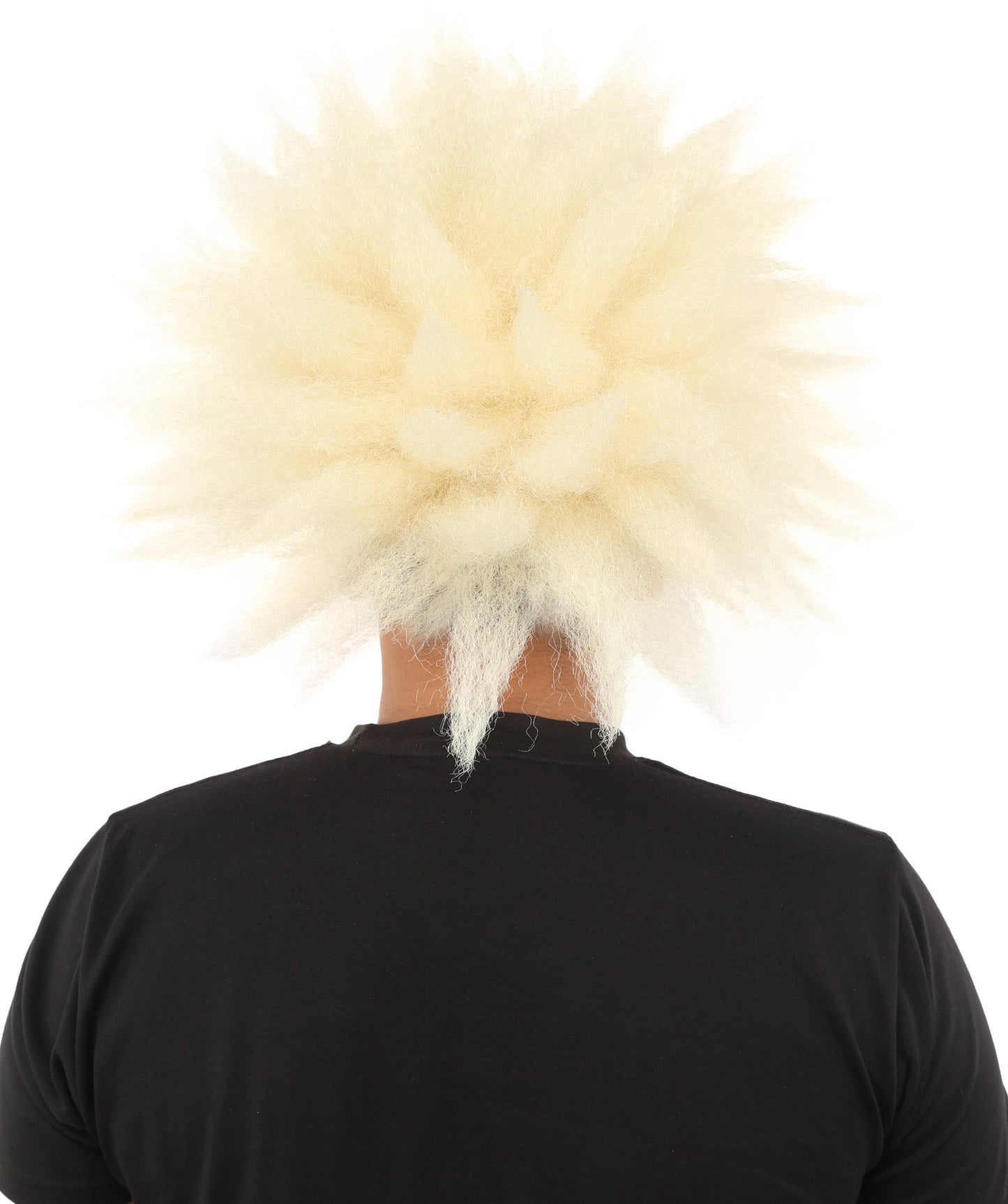 Men's Spiky Clown Theatrical Wig | Multicolor Options | Create of synthetic fiber, massive spiky volume, integrated forehead piece | Party, Halloween, theater, drag, performance, costume events