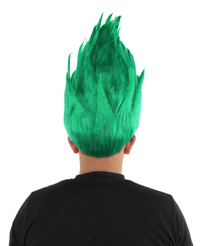 HPO Animated Movie Supervillain Wig , Troll Wig , Premium Breathable Capless Cap