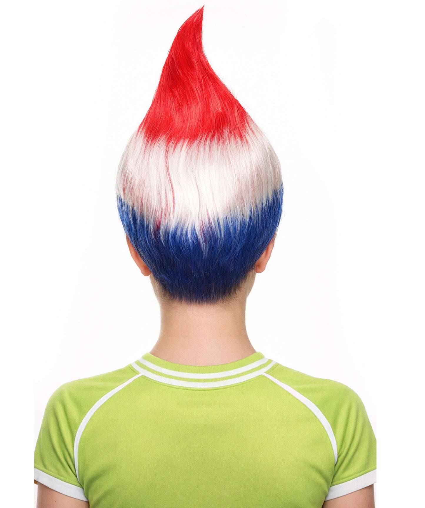 Egypt Flag Sport Afro Wig | Mid Eastern Play Event Halloween Wig