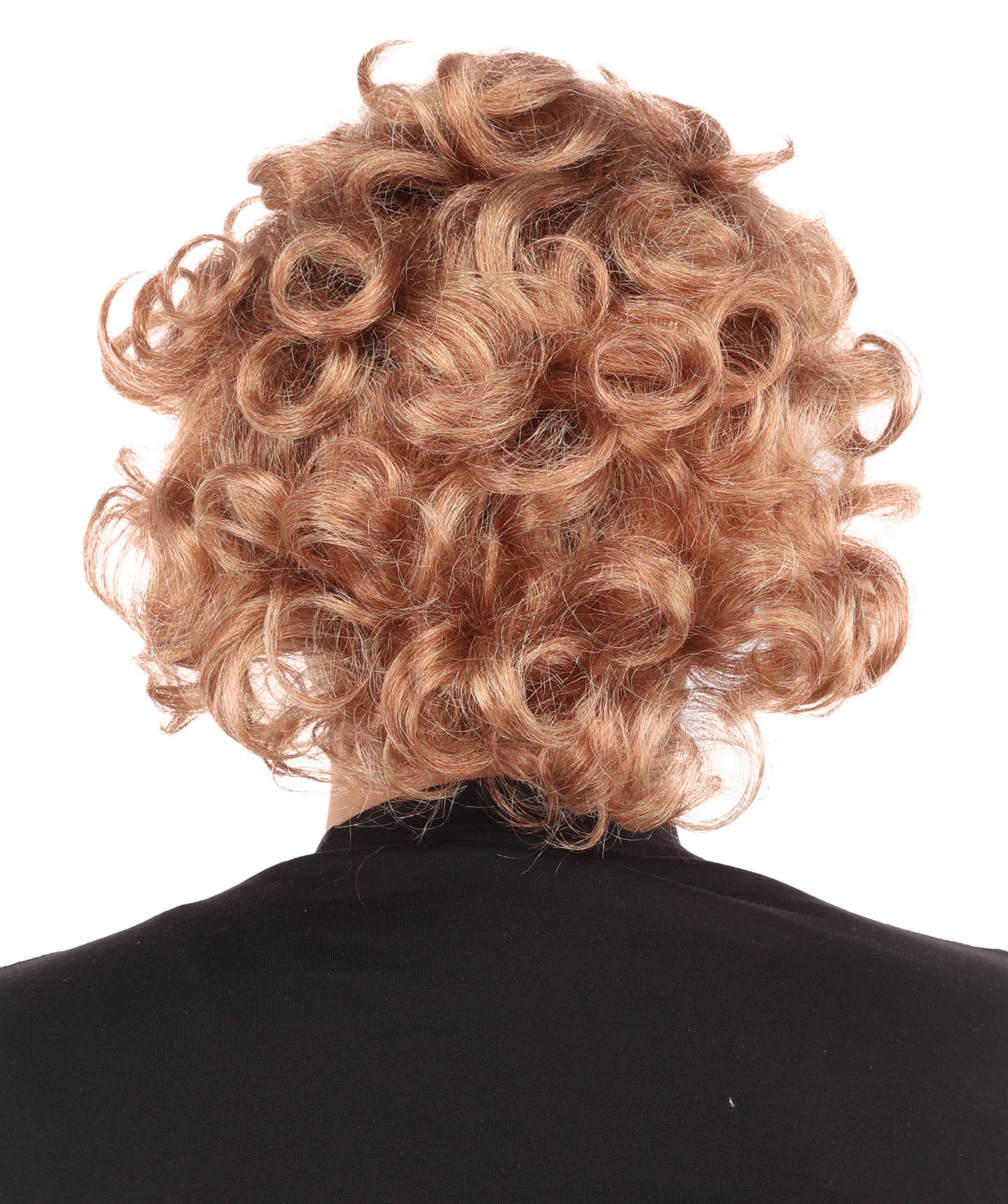 HPO Men's Animated Character 11 Inch Golden Blonde Curly Wig | Capless Flame-Resistant Synthetic | Fantasy Hero Costume Hair