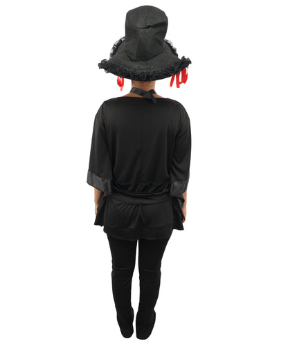HPO Women's Dare to Wear Buccaneer Black Costume| Pirate-Themed Outfit
