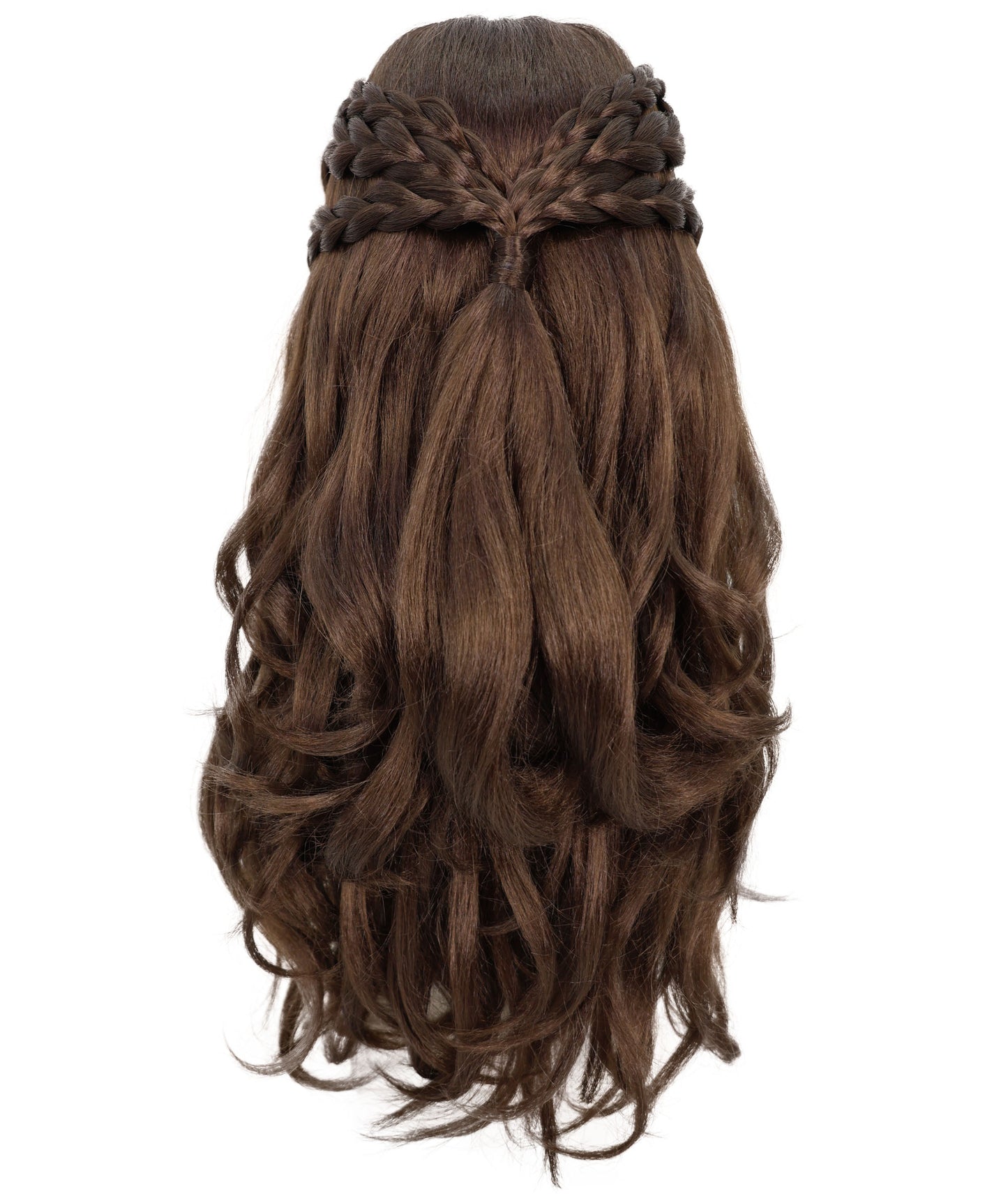 HPO Women's Curly Long Length Trendy Keepsake Multiple Color Options Wig