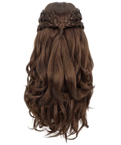 HPO Women's Curly Long Length Trendy Keepsake Multiple Color Options Wig