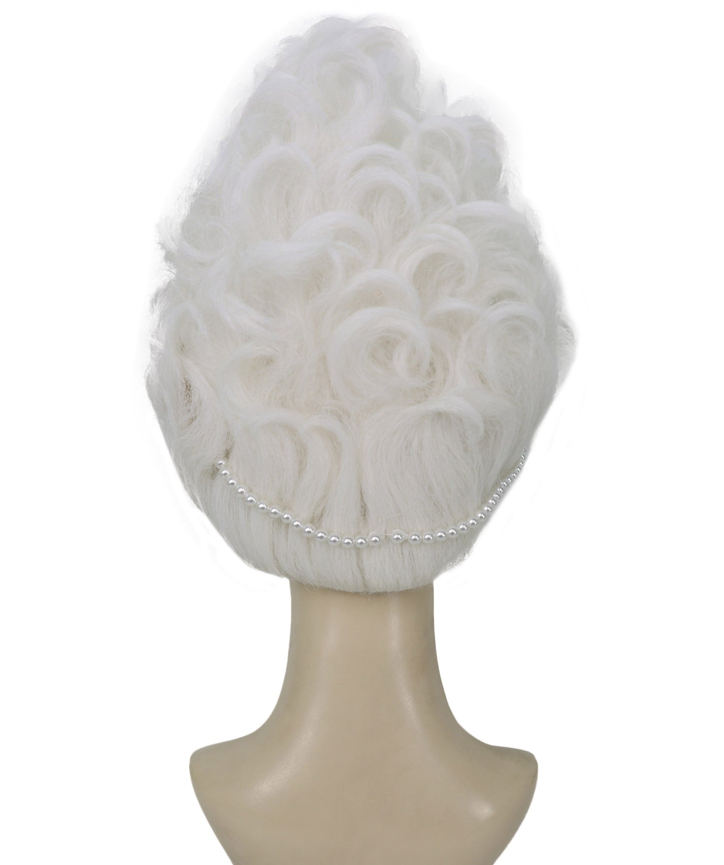 HPO Women Long Curly Ombre Wig | Heat-Resistant Costume Hair for Parties & Halloween | Breatheble Capless Cap
