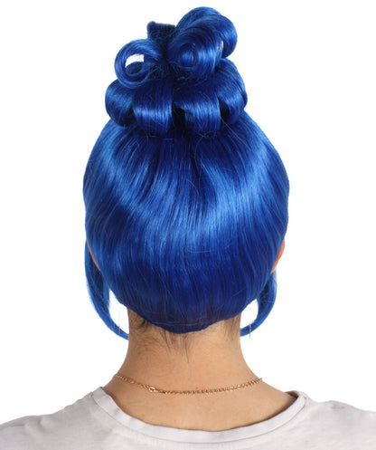 HPO  Women's Halloween Animated Lucy Updo Wig | Multiple Color Options