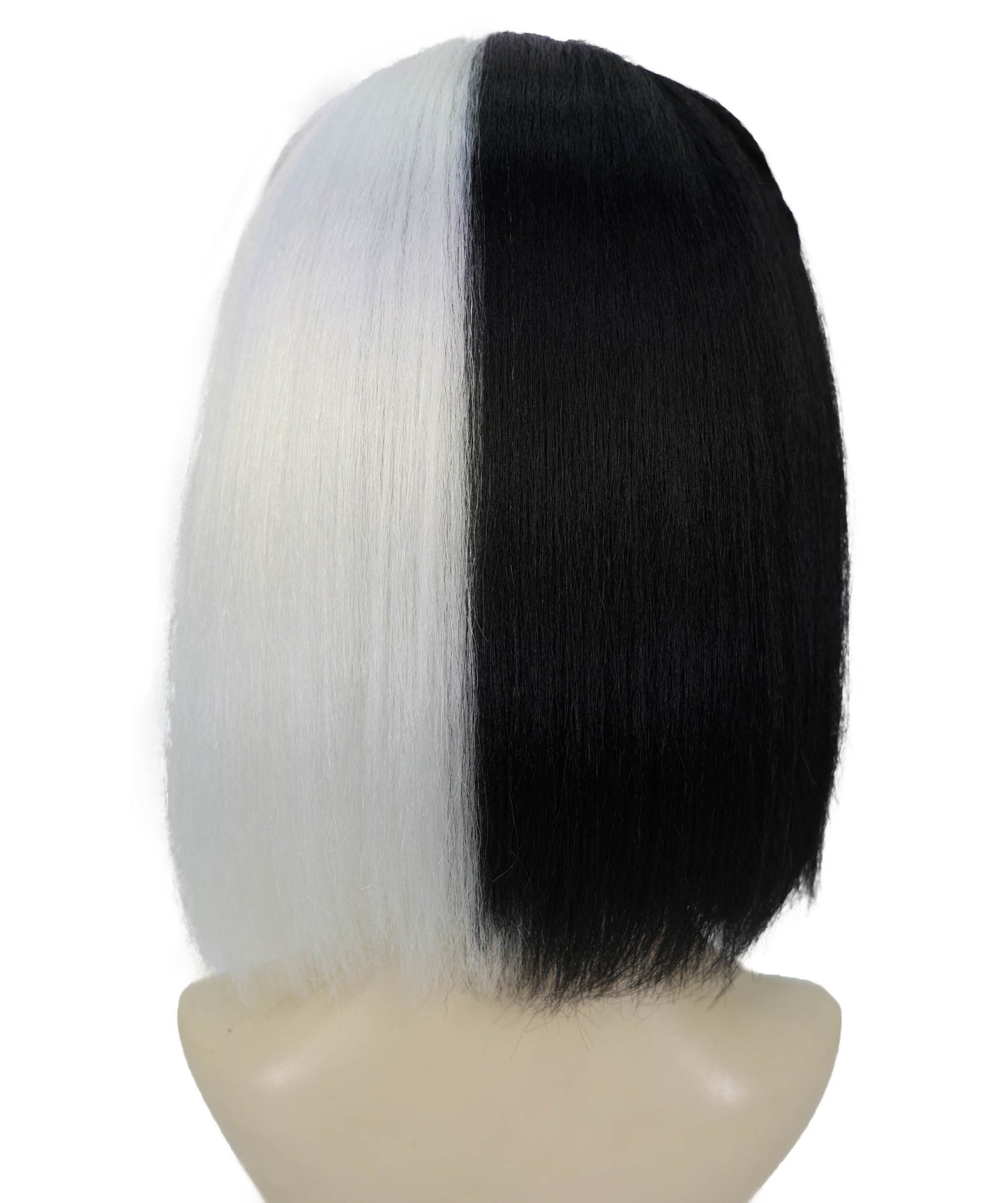Pharah Costume Wig , Short Black Fancy Wig , Premium Breathable Capless Cap