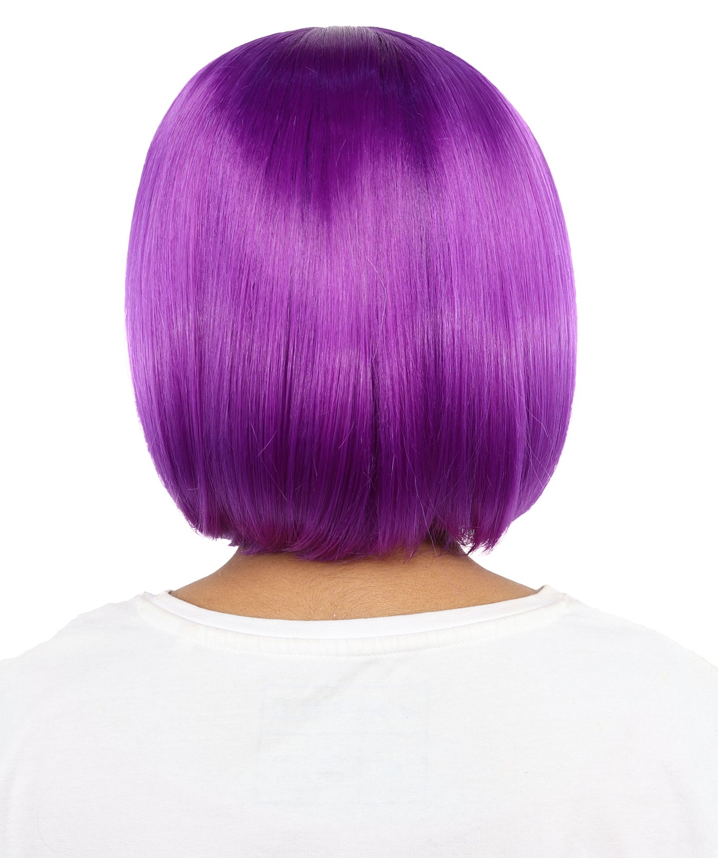 Adult Women’s Medium Bob Wig with Bangs – Layered Hairstyle with Soft Synthetic Fibers & Smooth Texture With Standard Cap | Stylish Hairpiece for Cosplay, Parties & Photo Shoots | Multicolor Options