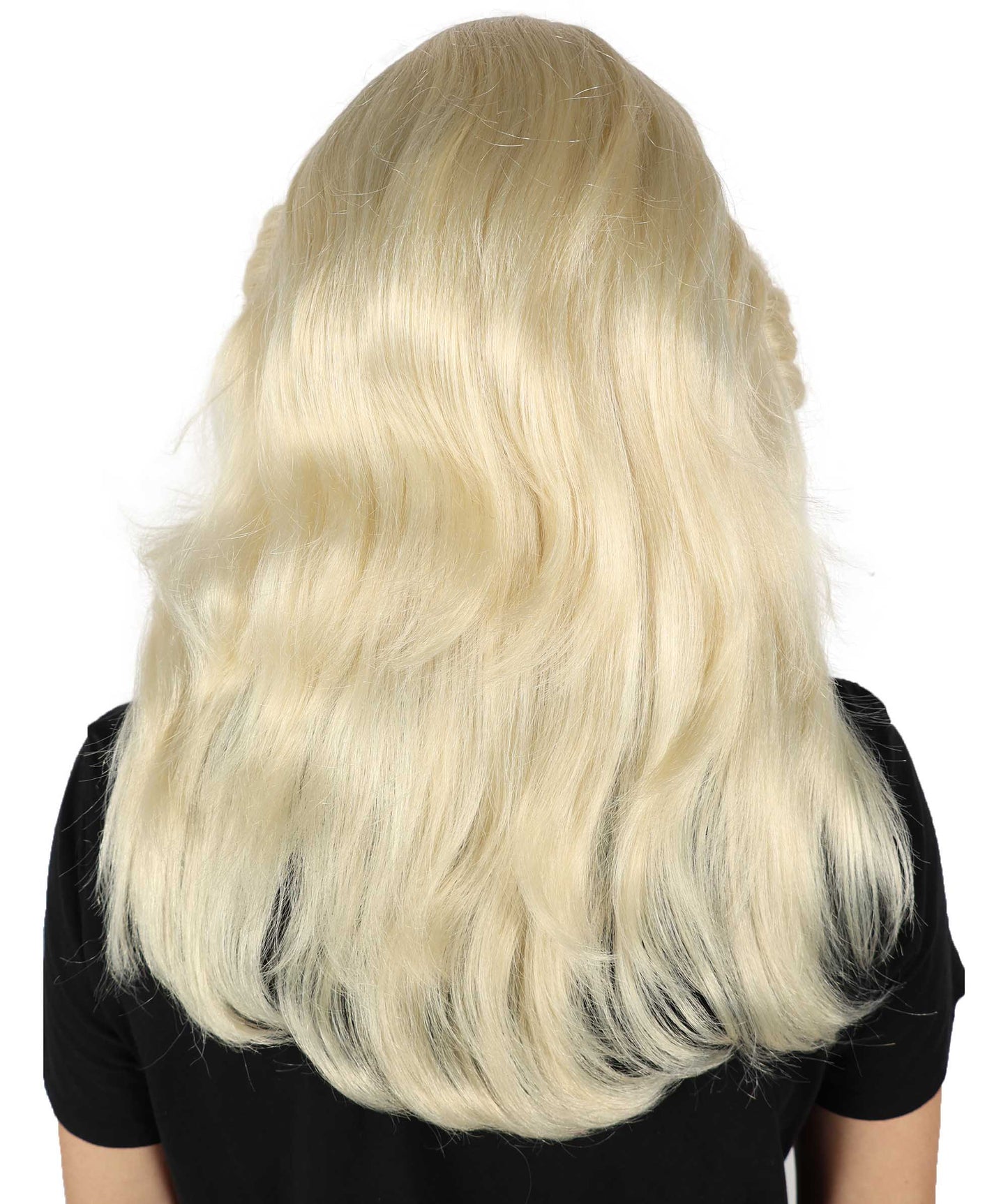 HPO Women's 70's Flick Multiple Color Retro Wig, Flame-retardant Synthetic Fiber