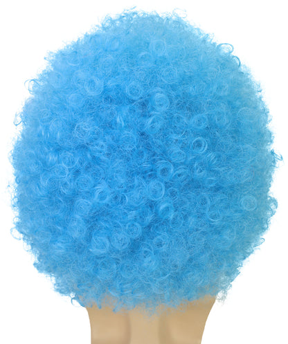 Men’s Big Curly Afro Wig | Bold Hair for Halloween, Themed Parties | Multiple Color Options