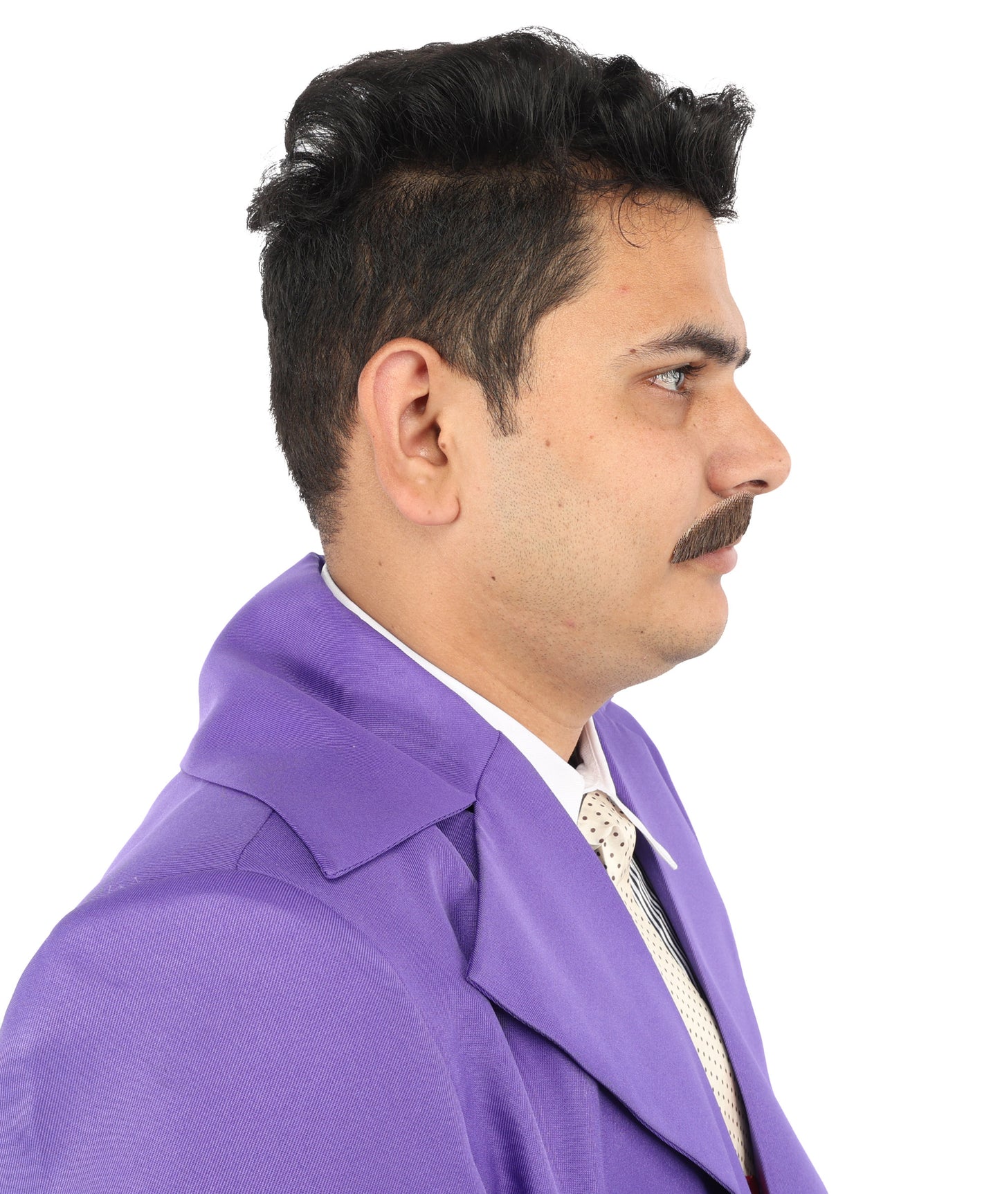 Men's Human Hair Moustache | Facial Hair Multiple Colours Option | HPO