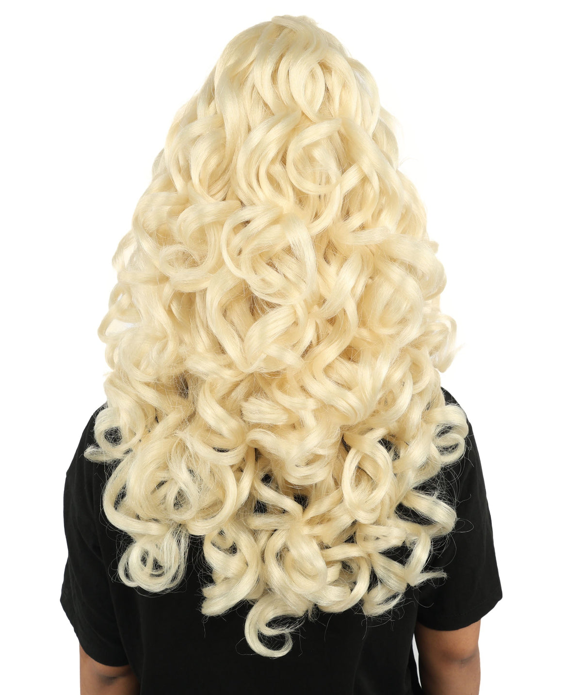 HPO Adult Long 20-Inch Curly Wig | Multiple Color Options | Ideal Cosplay, and Themed Parties | Soft, Natural-Looking, and Easy to Wear