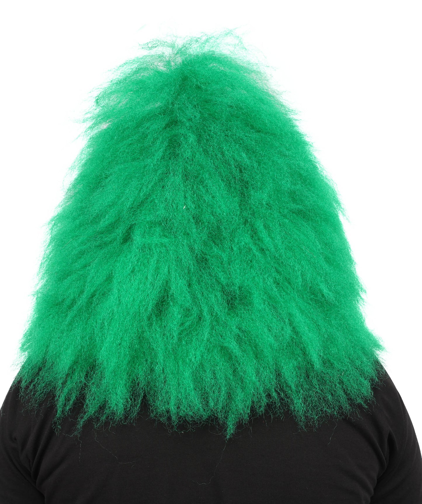 HPO Unisex Green Animal Fur Monster Costume Bundle – 75 Inch Full Outfit with Head Mask & Body Suit | Plush Mascot Style Costume for Halloween and Cosplay