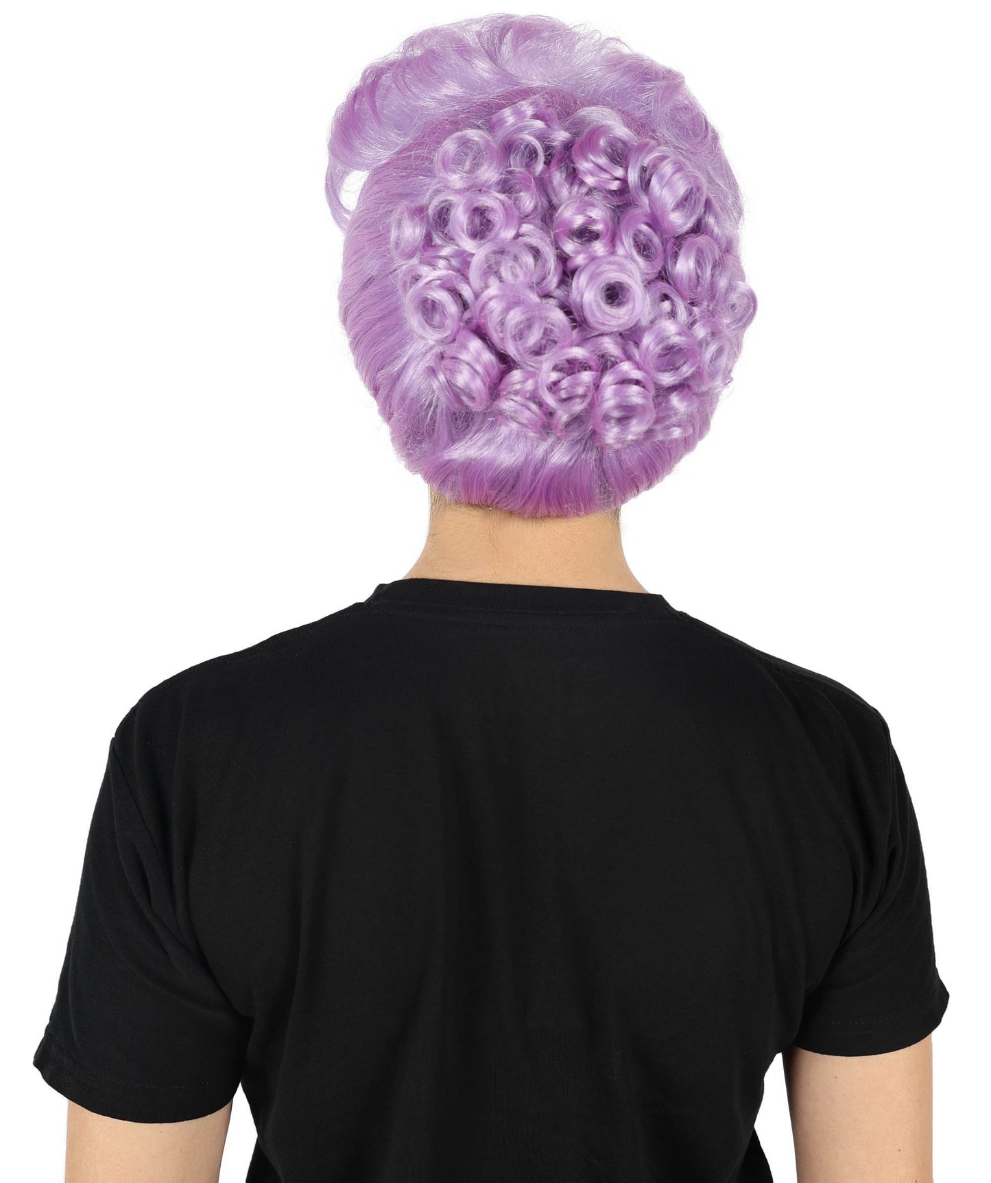 HPO Women's Bun Style 50s Housewife Multiple Wig | Halloween and Cosplay Wig | Flame-retardant Synthetic Fiber